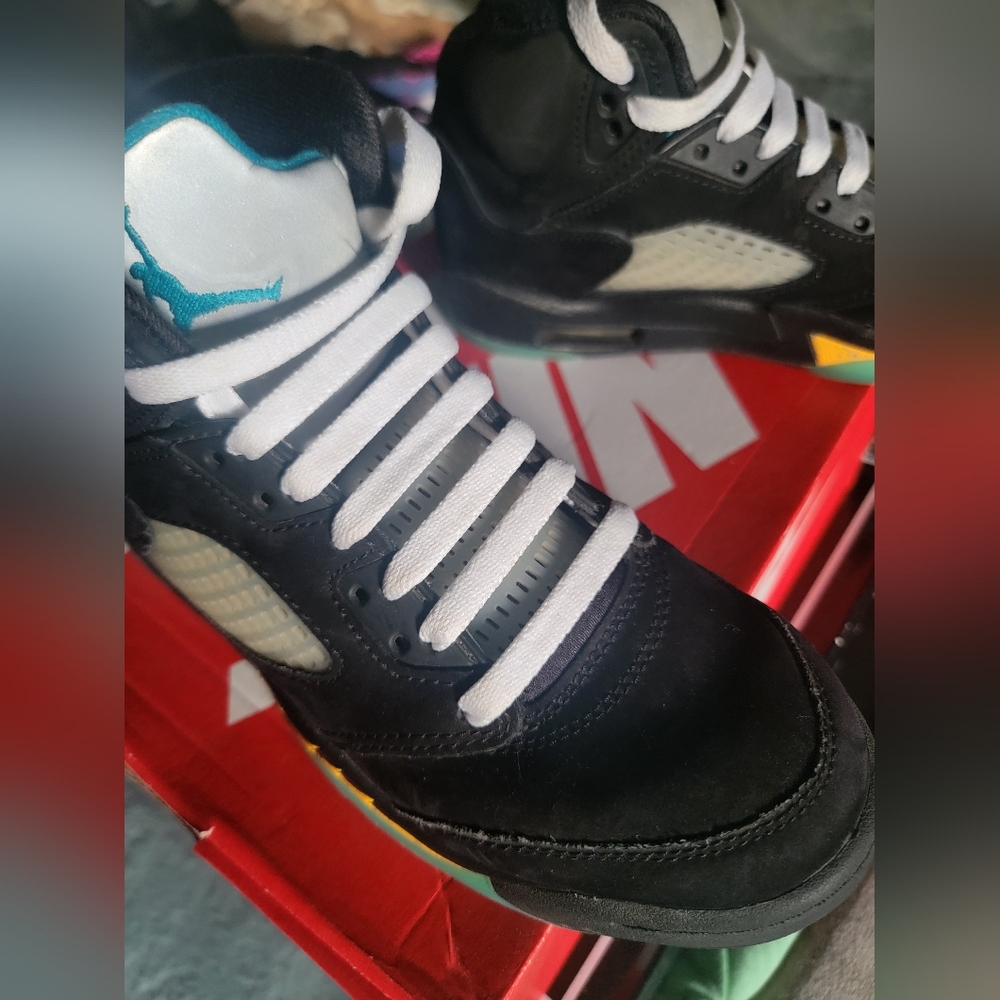 Jordan 5 Aqua - Picture 8 of 9